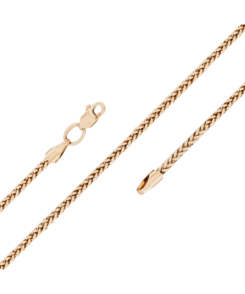 Gold chain "Spiker" 1.8mm