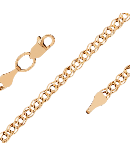 Gold chain "Mona Liza" 3.6mm
