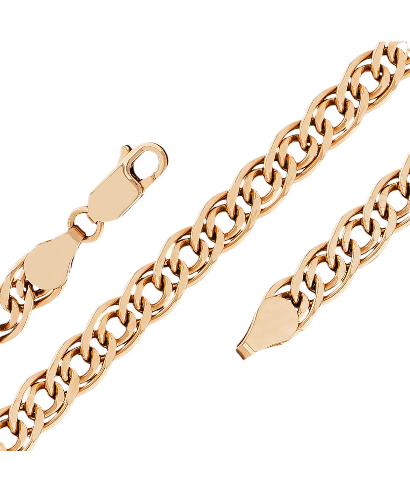 Gold chain "Mona Liza" 5.8mm
