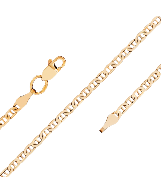 Gold chain "Marina" 2.1mm