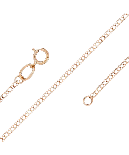 Gold chain "Rombo" 1.7mm