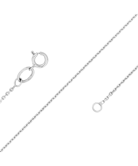 Цепочка из белого золота "Anchor" 1.2мм
