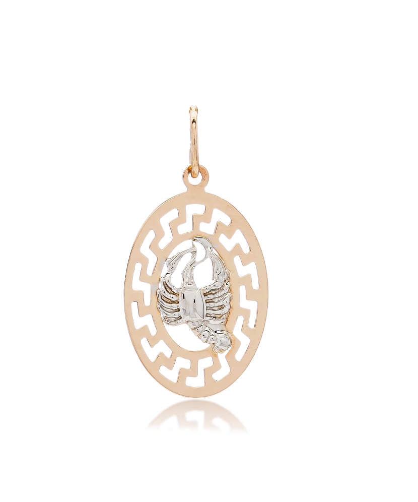 Gold pendant "Cancer " Gold pendant "Cancer "