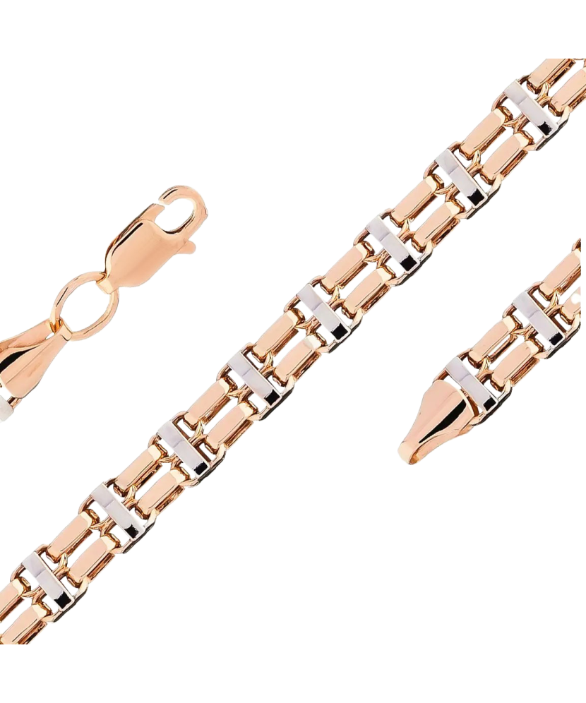 Золотой браслет 4mm