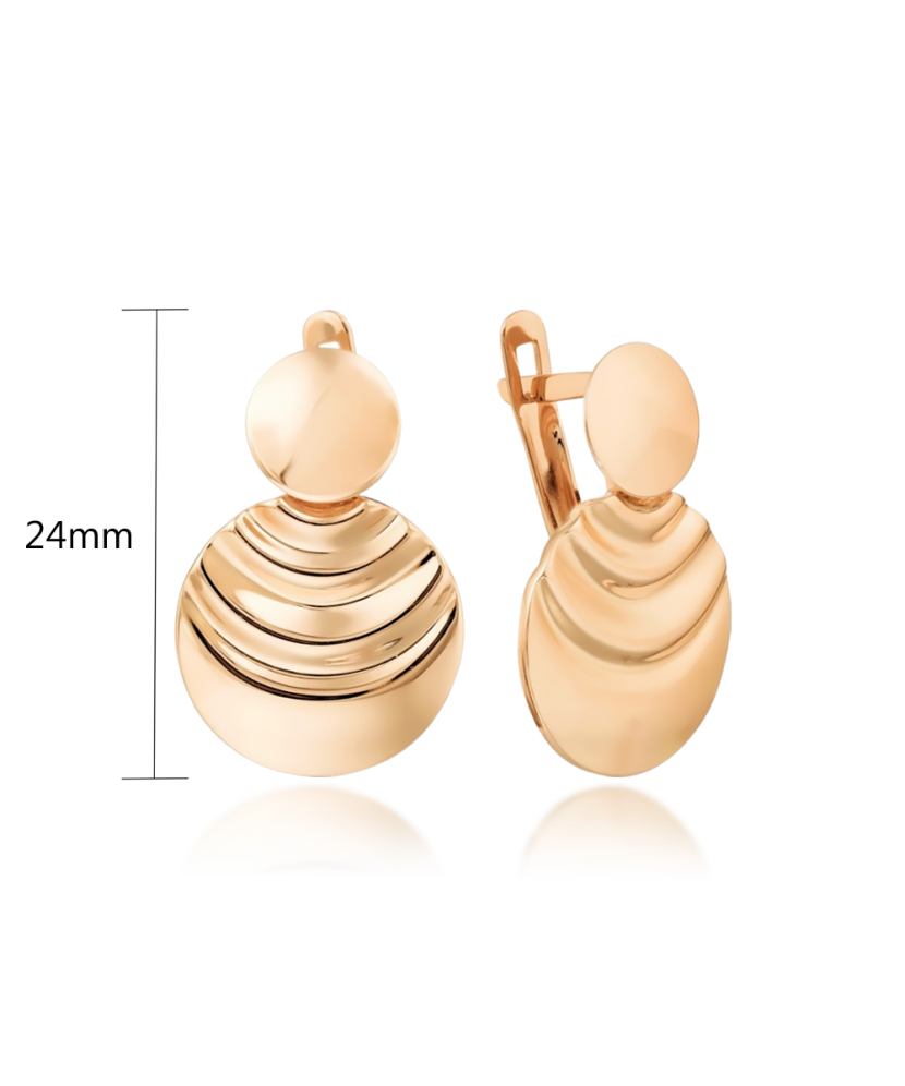 Золотые серьги