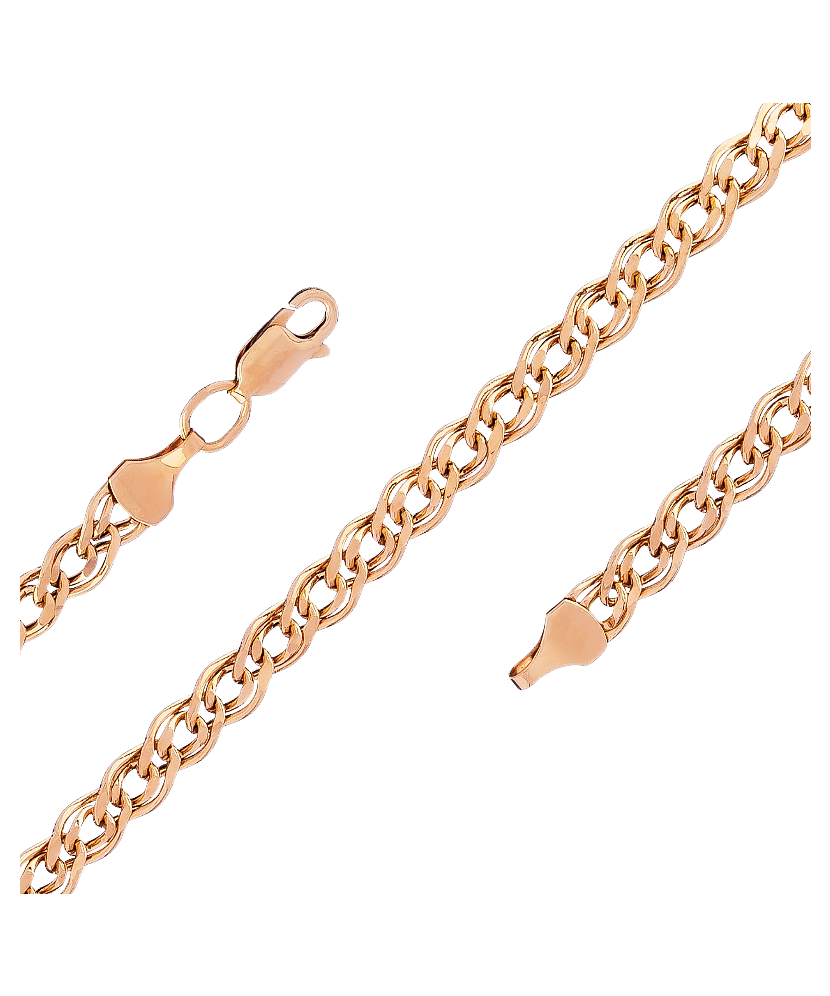 Gold bracelet  "Mona Liza" 5.1mm