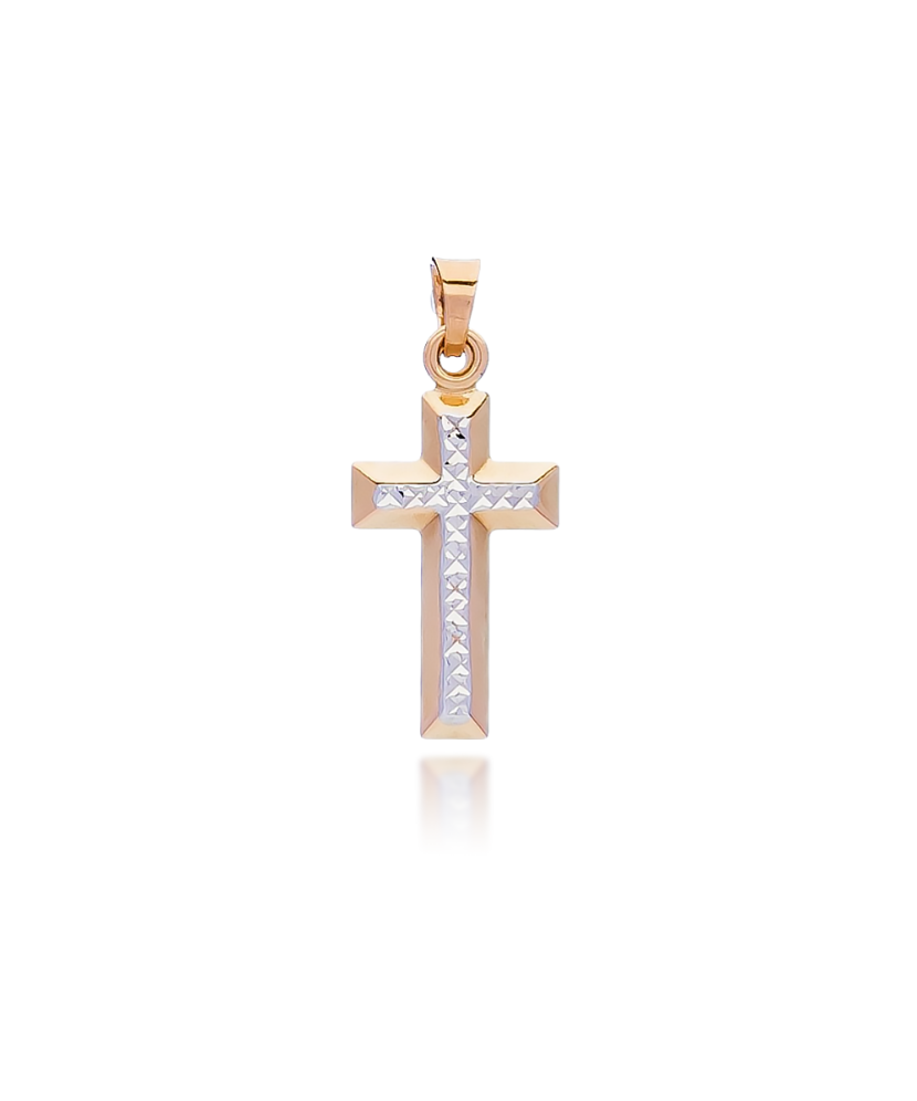 Gold pendant "cross"