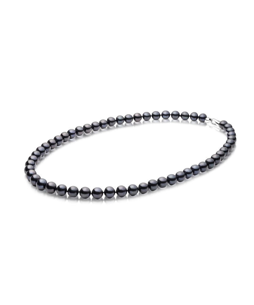 Жемчужное Колье с серебром