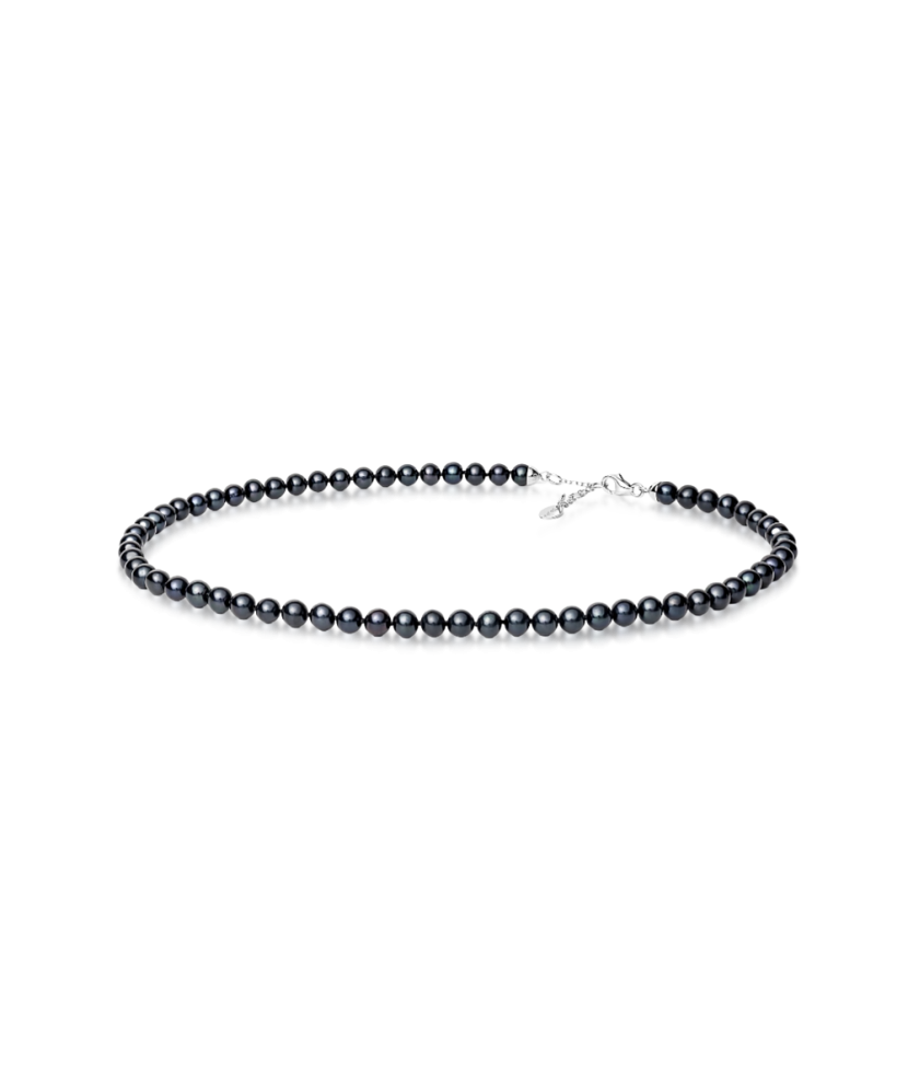 Pearl necklaces with sterling silver