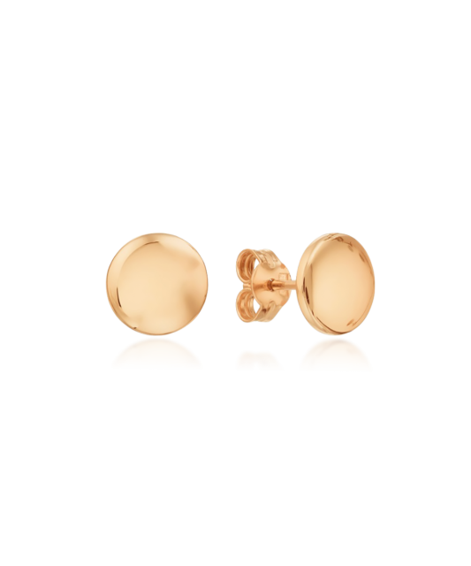 Gold earrings