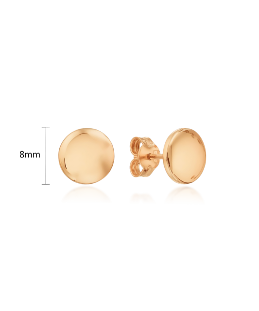 Gold earrings