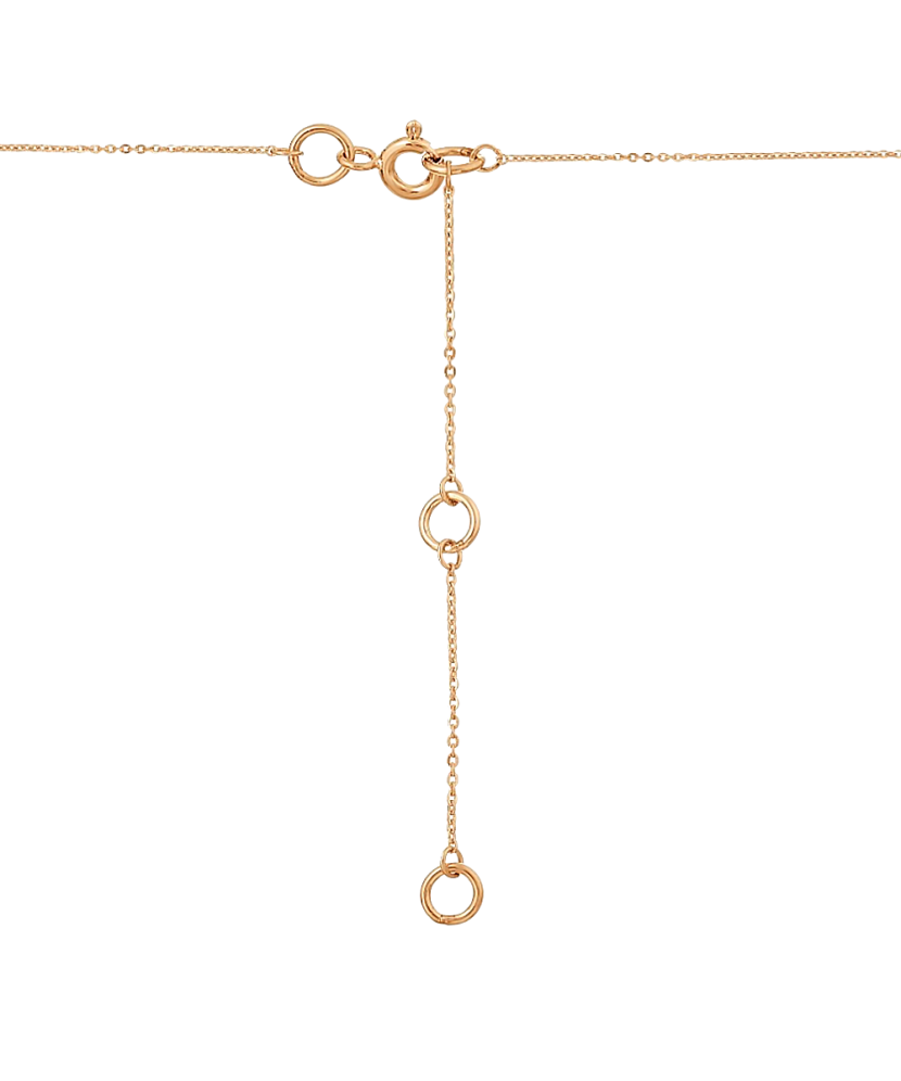 Gold chain with pendant