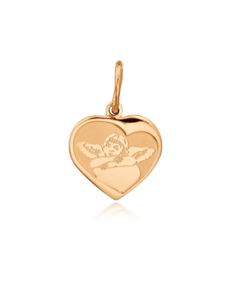 Gold pendant "heart"