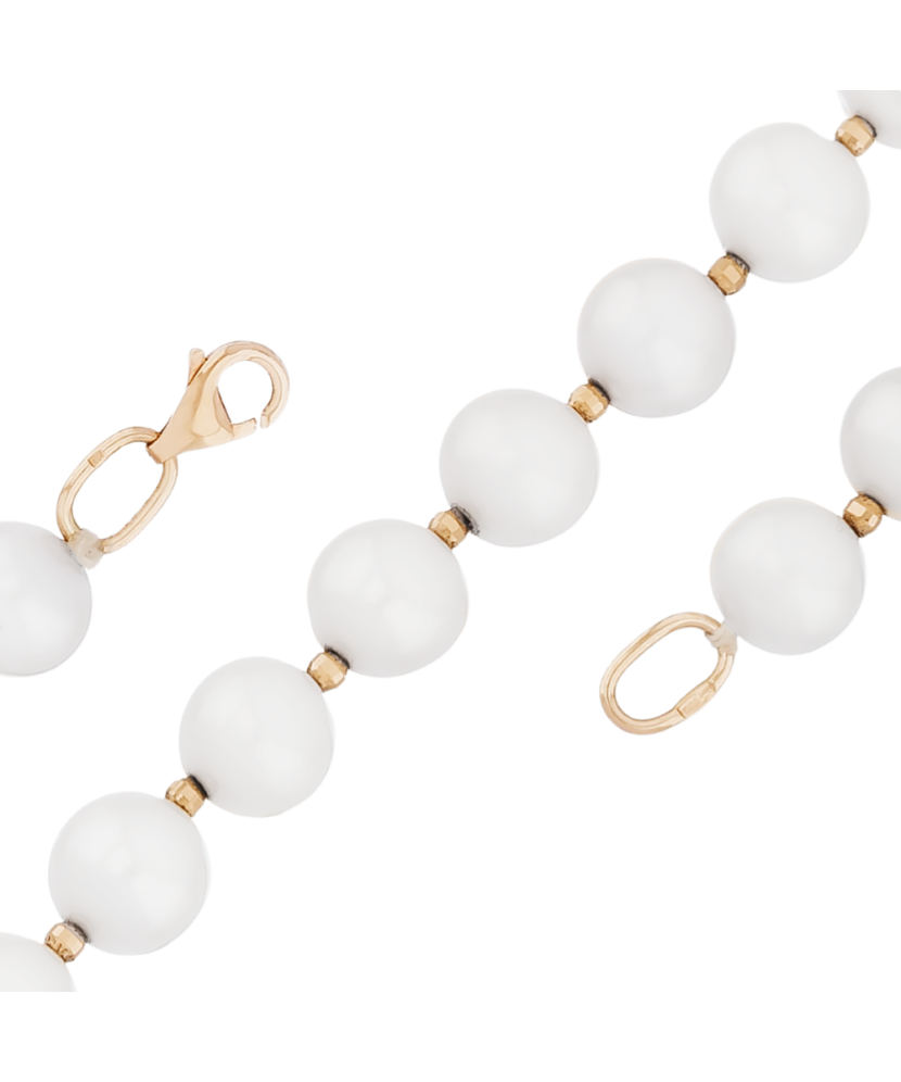 Pearl necklaces with gold 9mm Pearl necklaces with gold 9mm