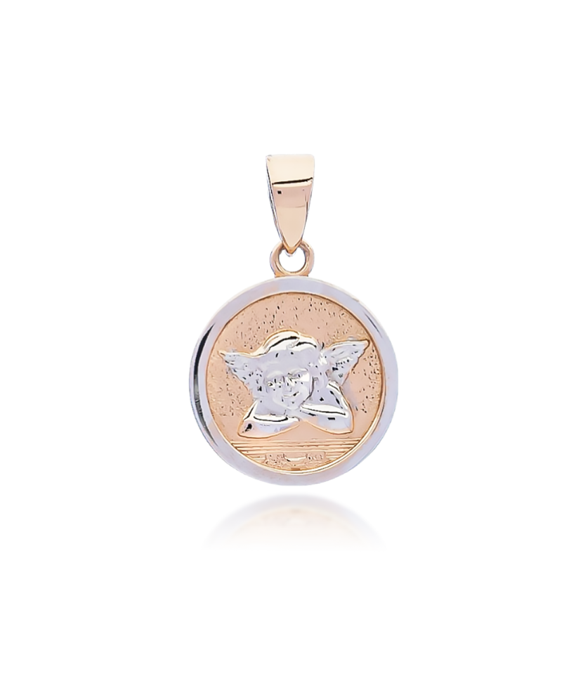 Gold pendant "angel"