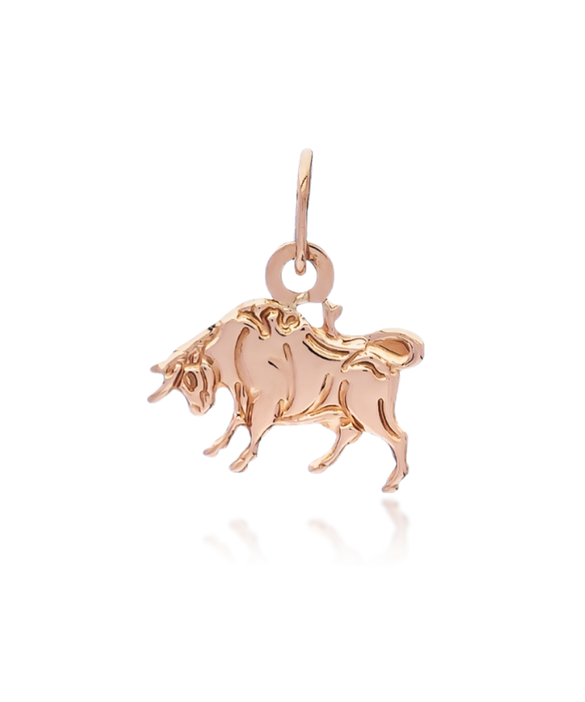 Gold pendant "Taurus "