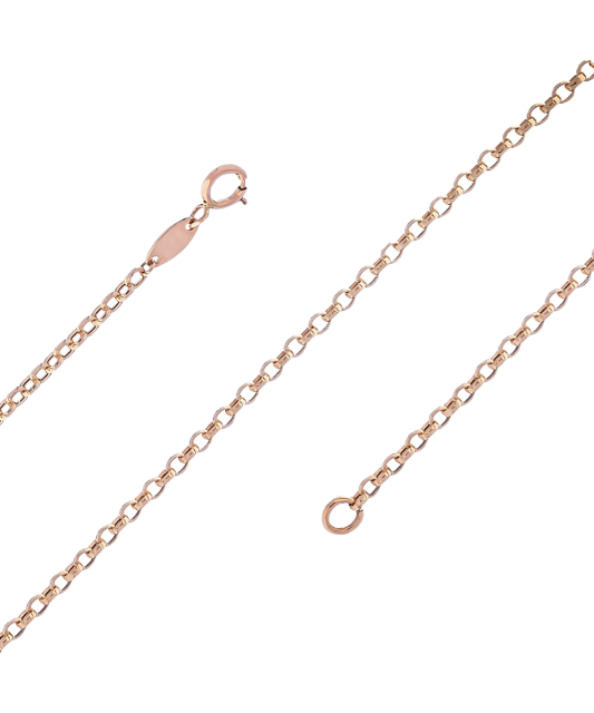 Gold chain "Anchor"