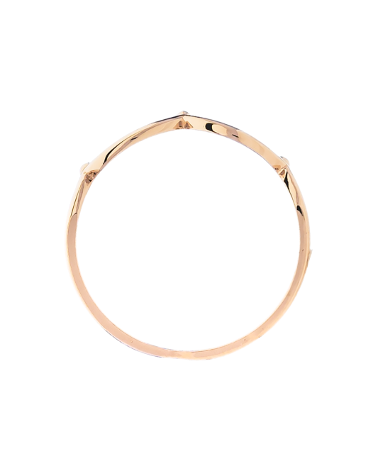 Gold ring "crown"
