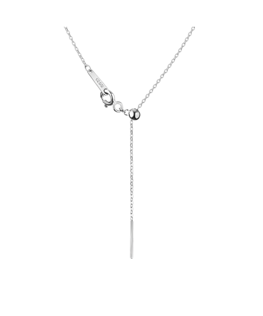 Sterling silver chain with pearl pendant