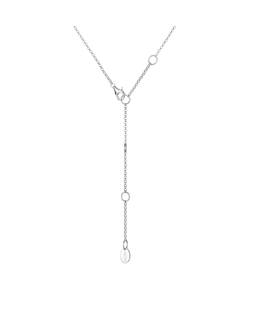 Sterling silver chain with pearl pendant