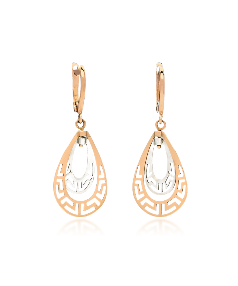 Gold earrings Gold earrings