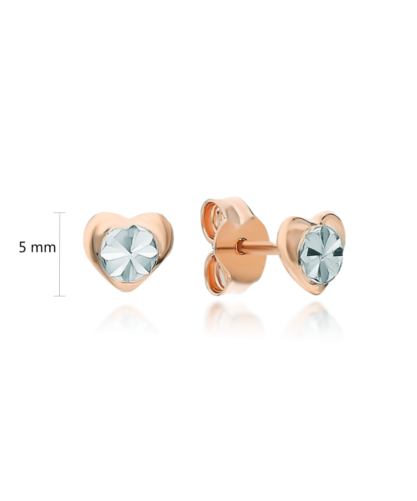 Gold earrings "hearts" Gold earrings "hearts"