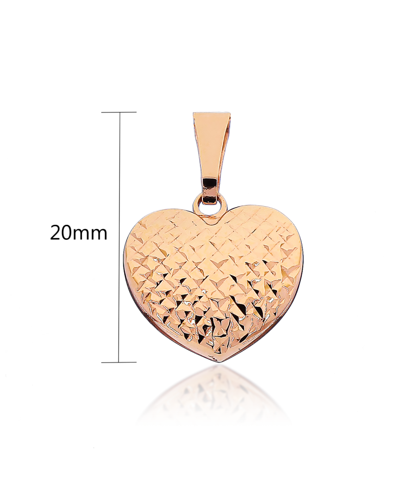 Gold pendant "heart"