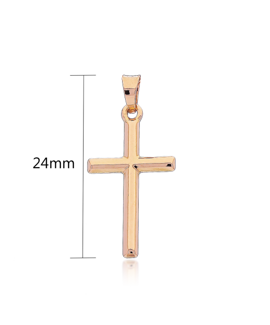 Gold pendant "cross"