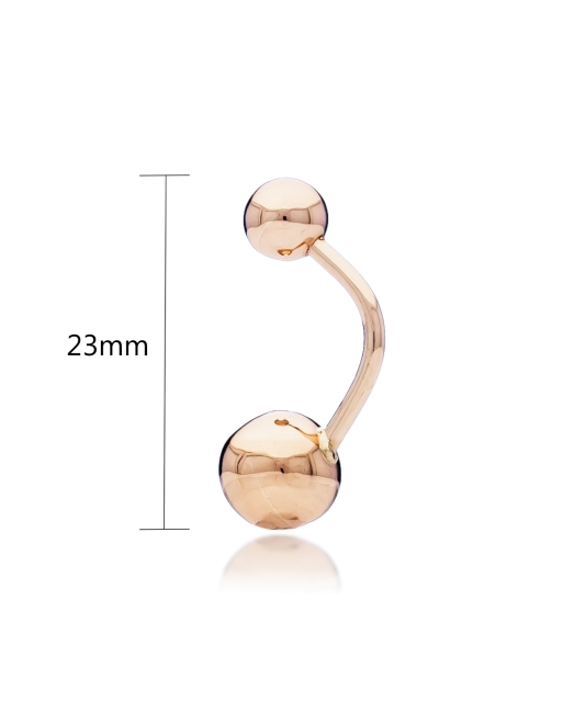 Gold Belly Button Ring