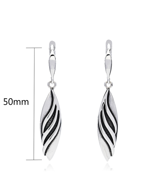 Серьги из серебра