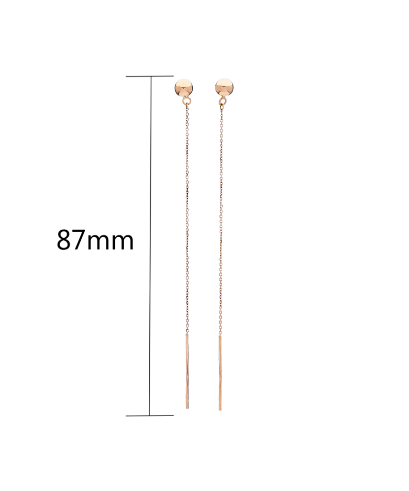 Золотые серьги