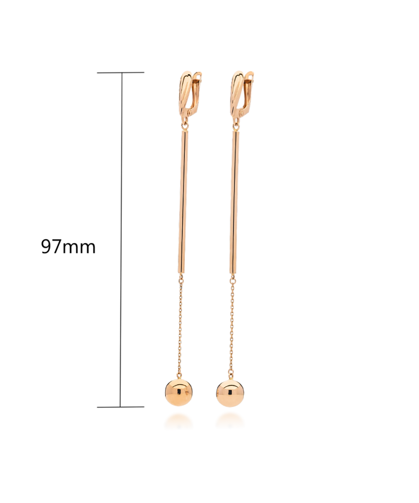 Золотые серьги