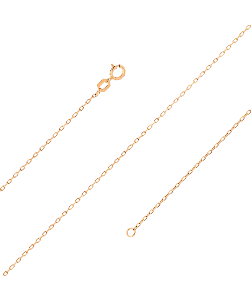 Gold chain "Anchor" 1.4mm