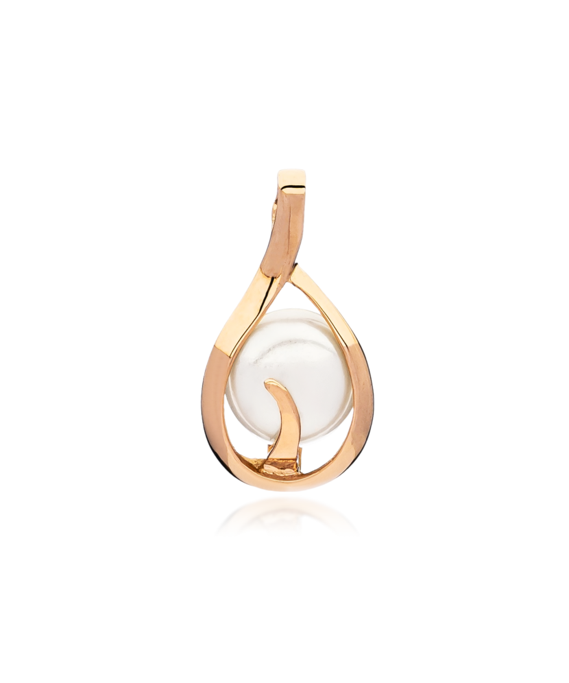 Gold Pearl Pendant