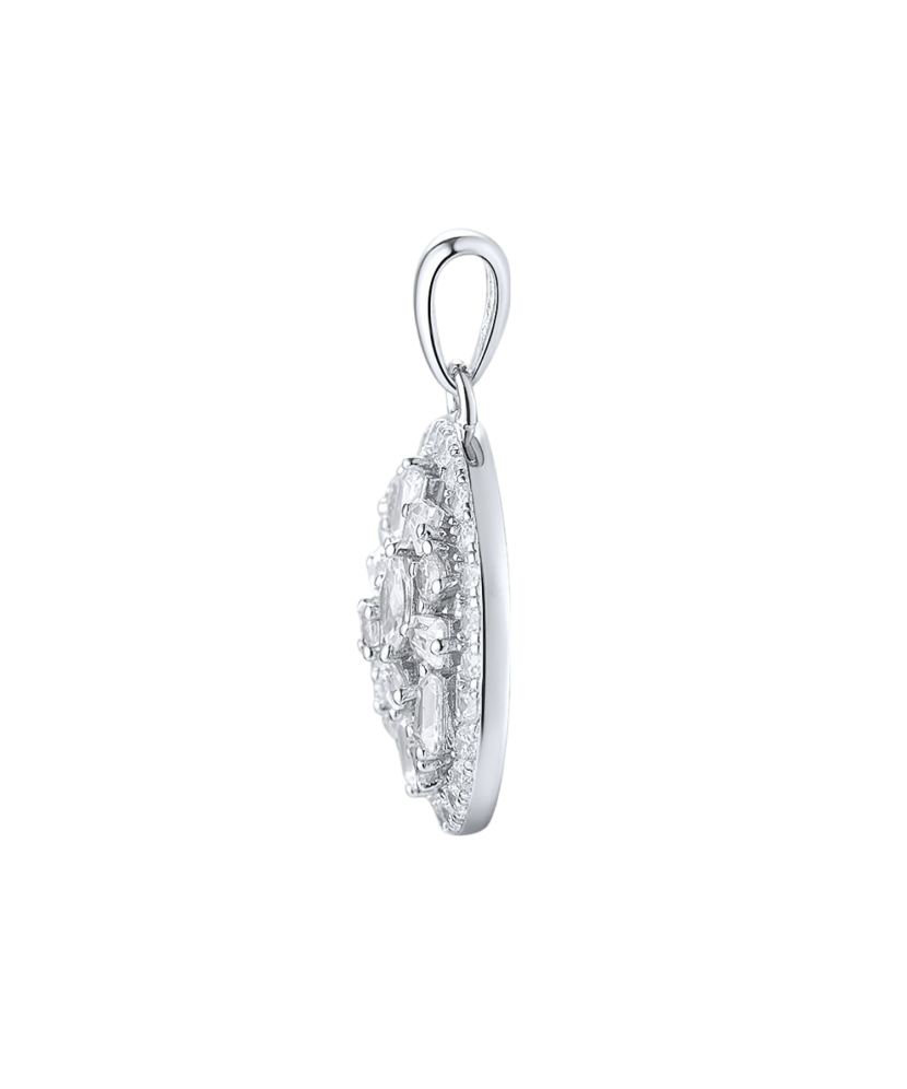 Sterling silver pendant with zircons Sterling silver pendant with zircons