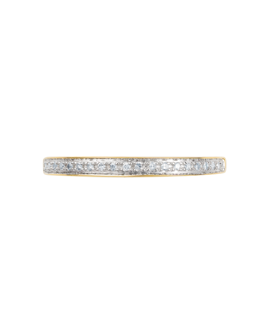 Yellow Gold ring with diamonds