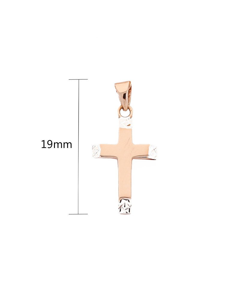 Gold pendant "cross"