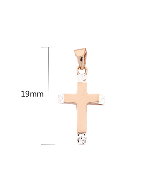 Gold pendant "cross"