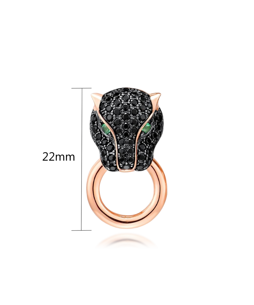 Кольцо из золочёного серебрасо шпинелями и фианитами