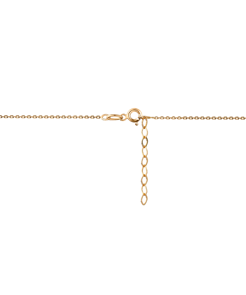 Gold chain with pendants