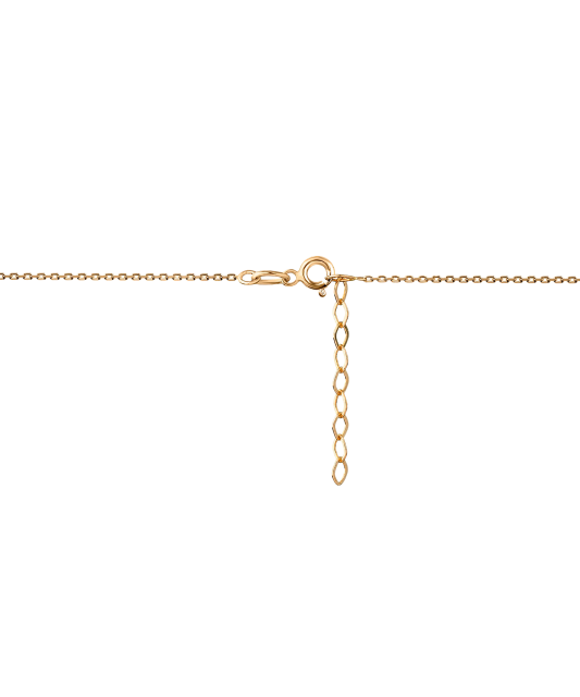 Gold chain with pendants