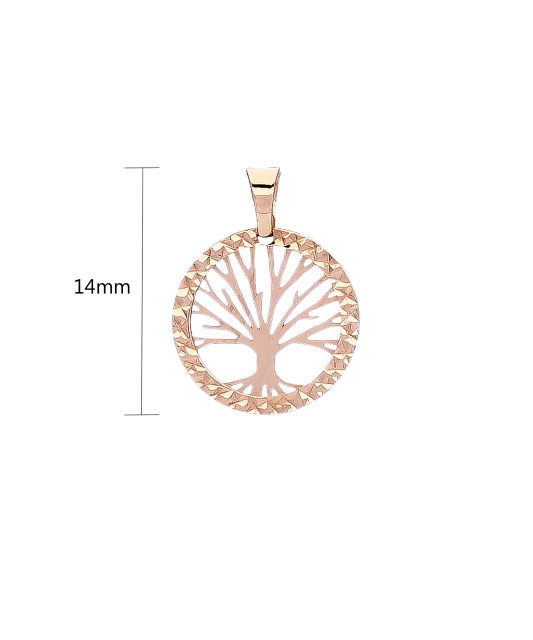 Gold pendant "Tree of life"