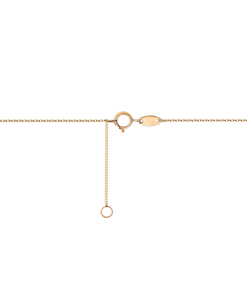 Gold chain with pearl pendant