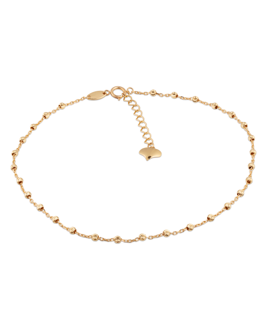 Золотая цепочка на ногу