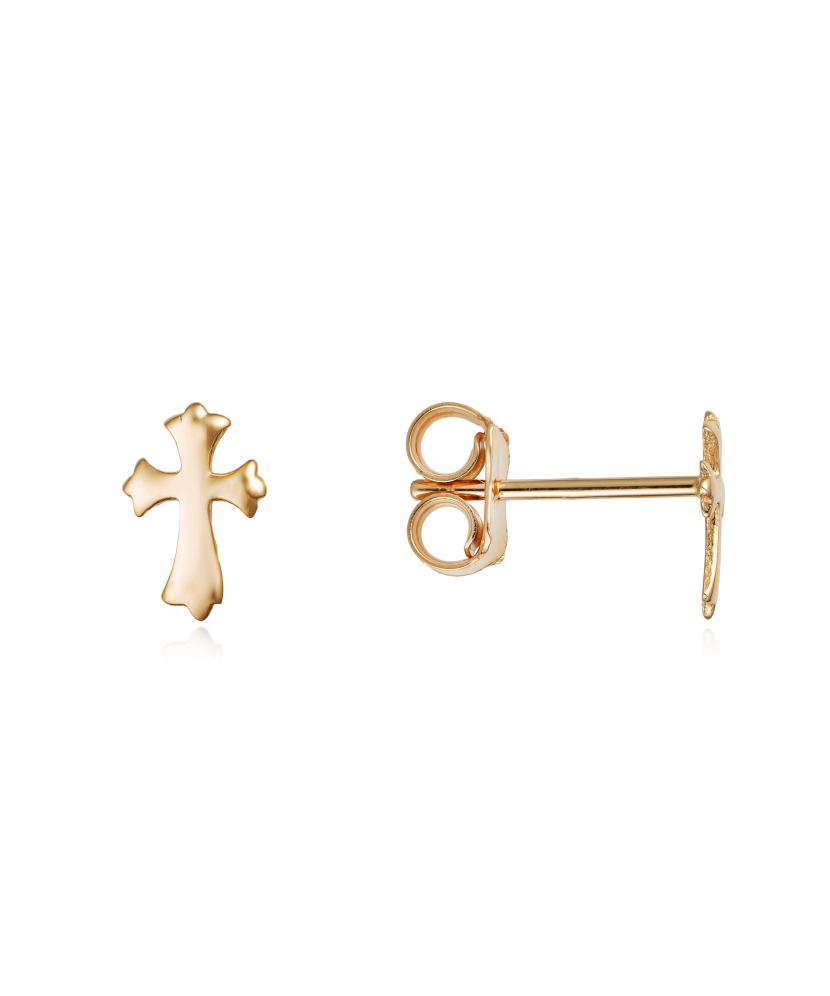 Gold earrings Gold earrings