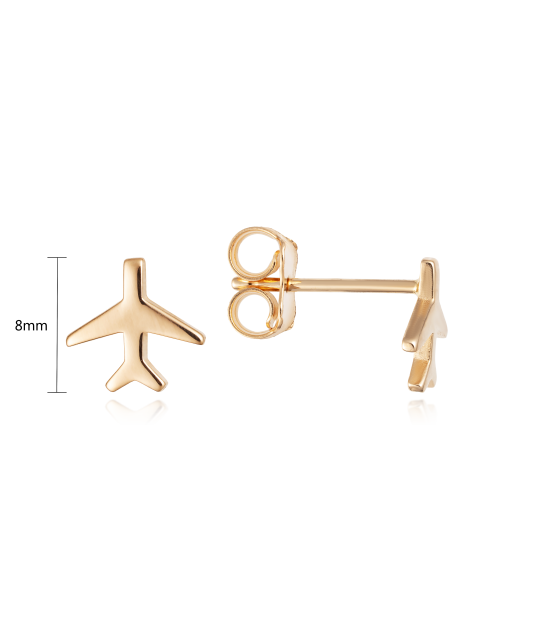 Gold earrings