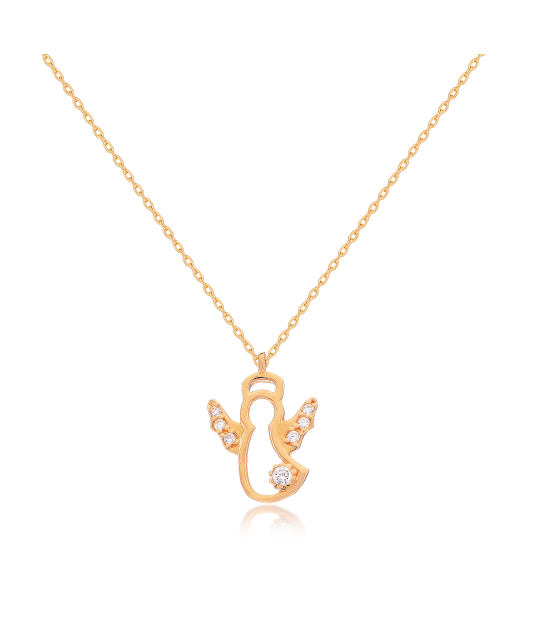 Gold chain with pendant
