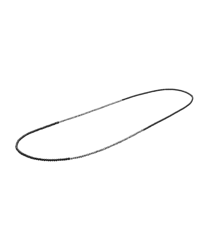 Necklace with spinels and terahertz