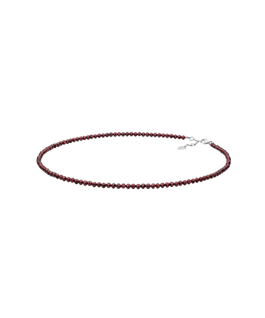 Necklace With garnet