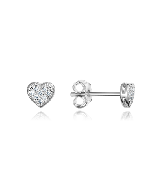 White Gold earrings with diamonds